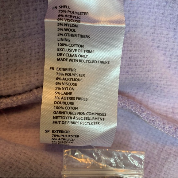 RD Style Lavender Purple Blaire Shacket Longsleeve Shirt Jacket Women's Medium - Picture 16 of 16